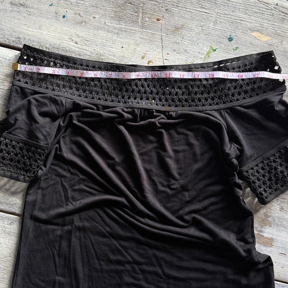 Elegant Black Off-Shoulder Top - Picture 7 of 7